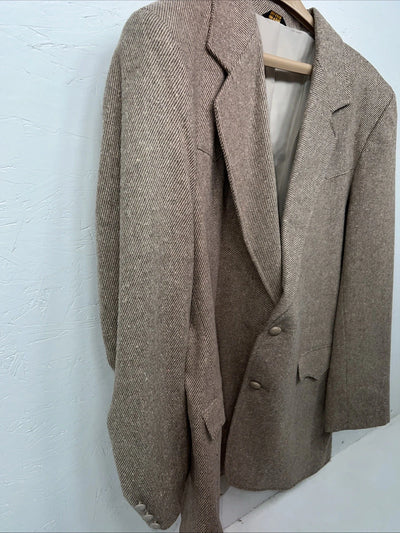 New Men’s Pioneer Wear Tan Suit Jacket 42L #125580 AA-602