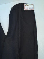 New Vintage Black Mesquite Polyester Pants #591 VV-37
