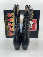 New Women’s Black Texas Brand Cowboy Boots. 4970 7 M. 18-114
