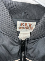 New ELY Outerwear Mens Black Puffer Jacket XL #241020 RR-3