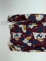 New Men’s Maroon Cowboy Threads Long Sleeve Button Up Shirt M #7904 3B-56