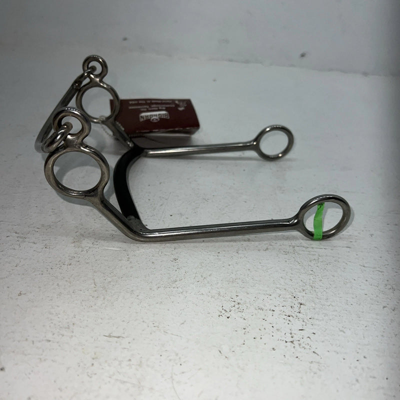 New Bighorn Pony Bumper 4 1/2” Bit Sweet Iron Mullen Mouth #66469-0450 X-502