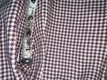 New Vintage Red And White Checkered Lee Polyester Pants #2600362 SS-84