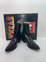 New Men’s Brown Texas Brand Cowboy Boots. M 353 9.5 9 1/2 D. 6-86
