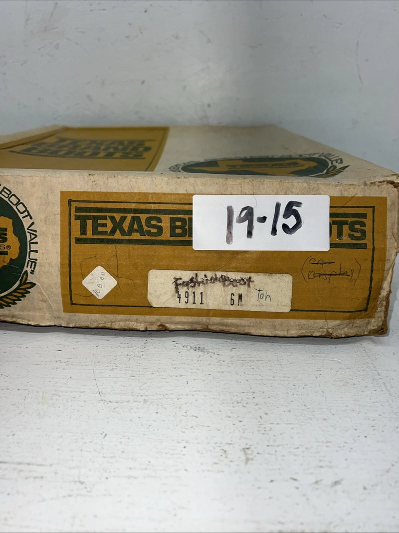 New Women’s Brown Texas Brand Fashion Cowboy Boots. 4911 6 M. 19-15