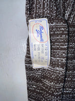 New Vintage Brown Speckled Panhandle Slim Polyester Pants #12406 XX-30