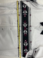 New Men’s Cumberland Western Designed Long Sleeve Pearl Snap Large CC-49
