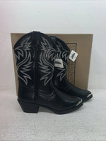 New Youth Black Smoky Mountain Cowboy Boots. 1032 B Y 3.5 3 1/2. 22-76