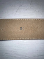 New Blue Genuine Leather 26” Belt #7330 JJ-96