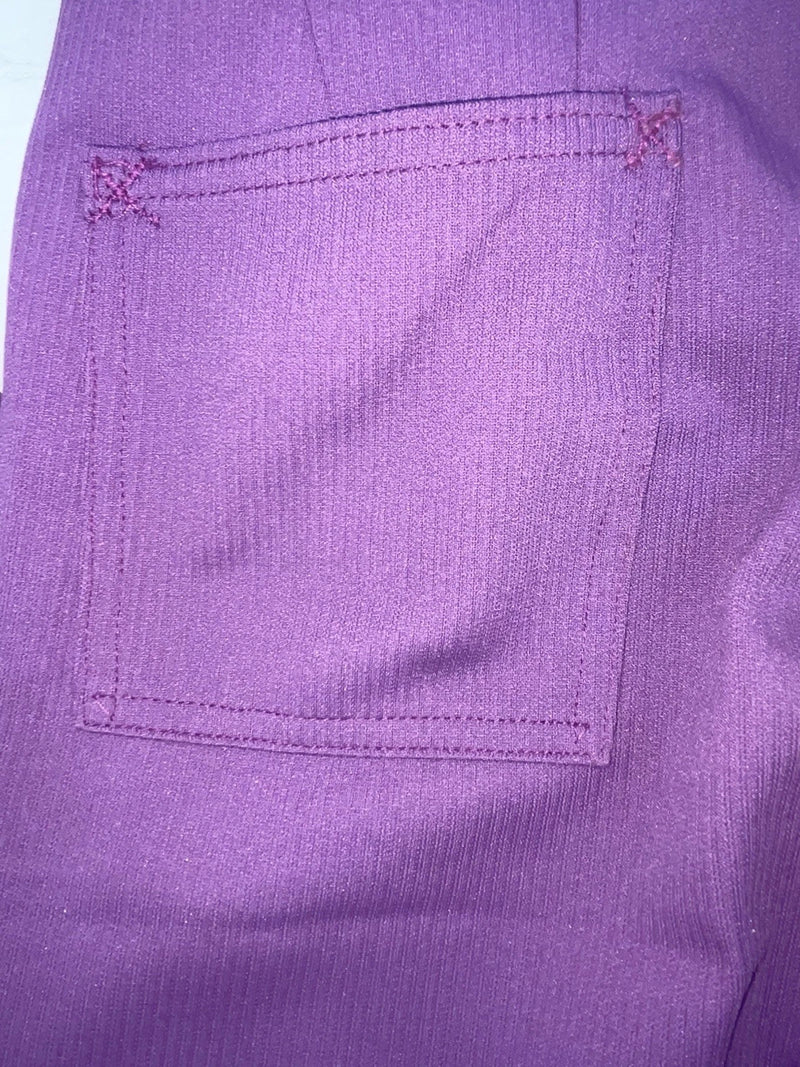 New Vintage Purple Dickson Jenkins Polyester Pants #911 SS-51