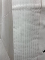 New Classix White Long Sleeve Button Up English Shirt Medium X-91