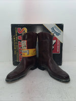 New Men’s Red Texas Brand Cowboy Boots. 8963 9 D. 4-84
