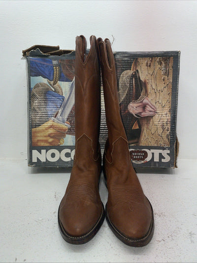 New Men’s Brown Nocona Cowboy Boots. 10 C. 7-13