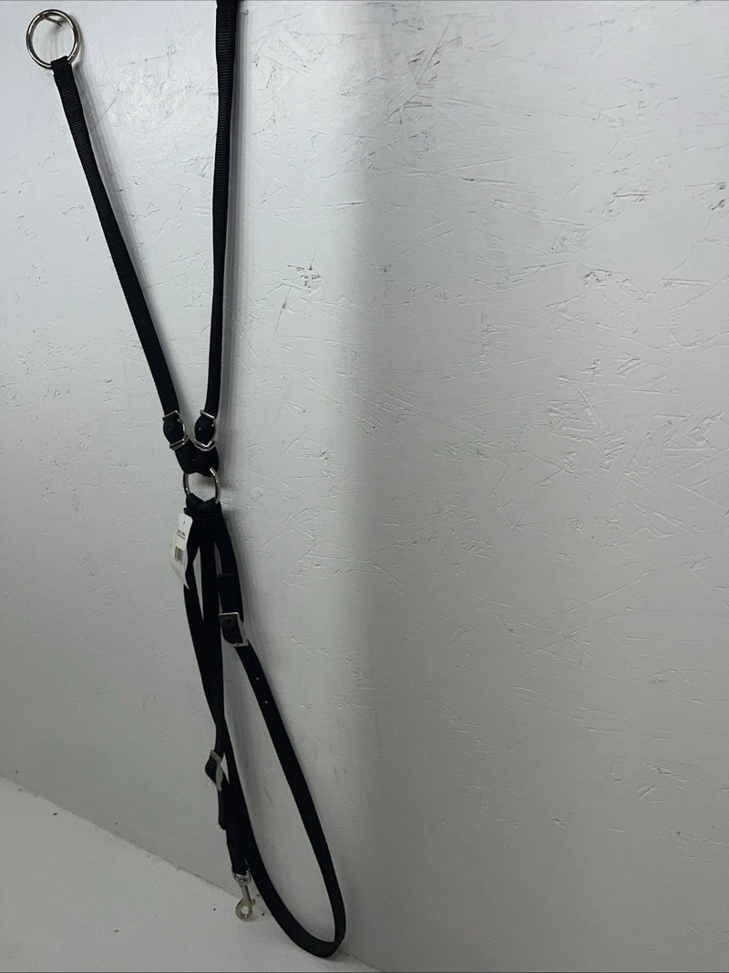 New Black Nylon Fabtron Running Martingale #NP52-5 EE-8