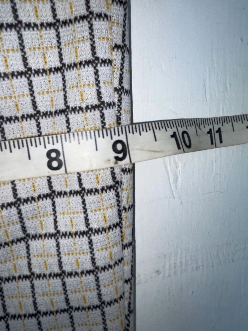 New Vintage Yellow And Black Striped Dickson Jenkins Polyester Pants #724 VV-69