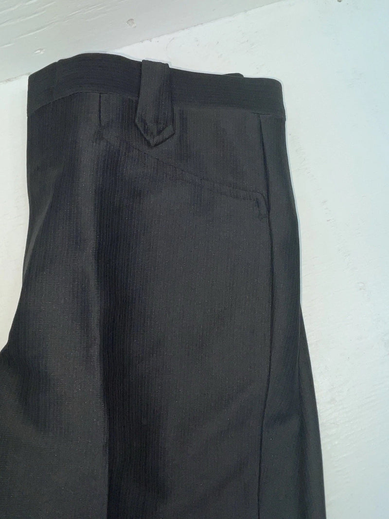 New Vintage Black Circle S Polyester Pants #CP5091 SS-33