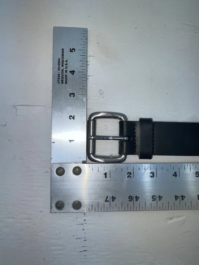 New Black Genuine Leather Badger 40” Belt #B3000 JJ-101