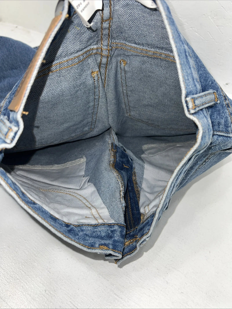 New Womens Diamond Cut Regular Fit Denim Jeans. 4x34 P-1