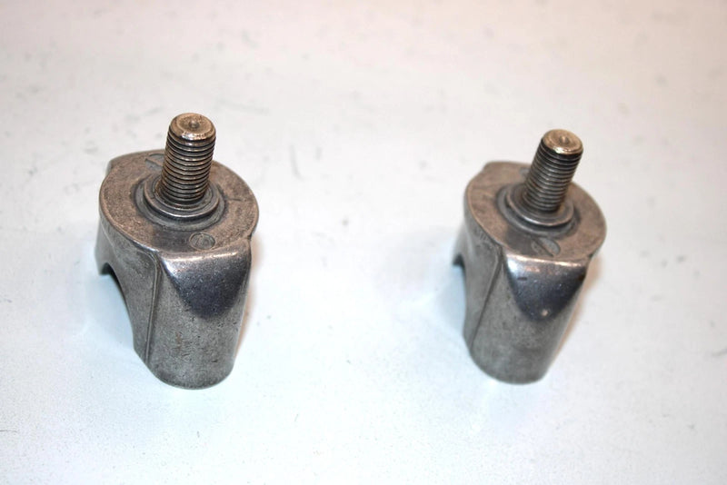 04 Honda Trx250ex A Oem Lower Handlebar Mount Set 53121-HC3-000 AHS