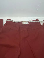 New Vintage Red Dickson Jenkins Polyester Pants #5512 OO-59