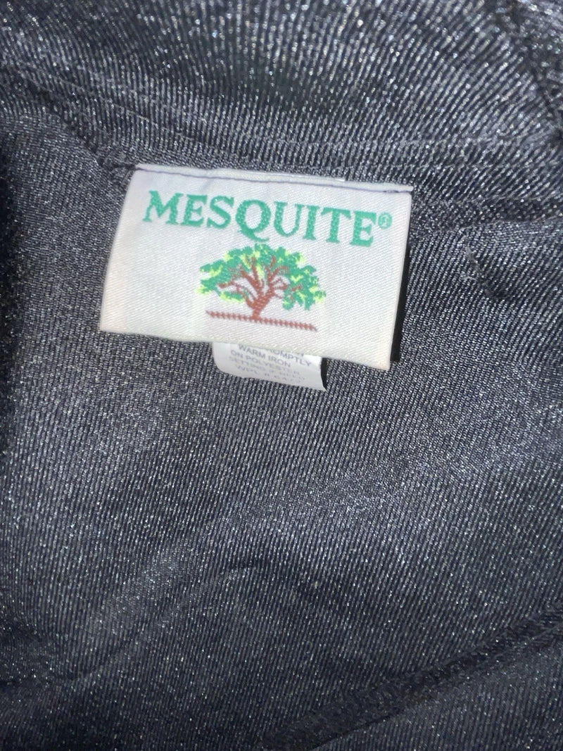 New Vintage Black Mesquite Polyester Pants #5506 3A-71