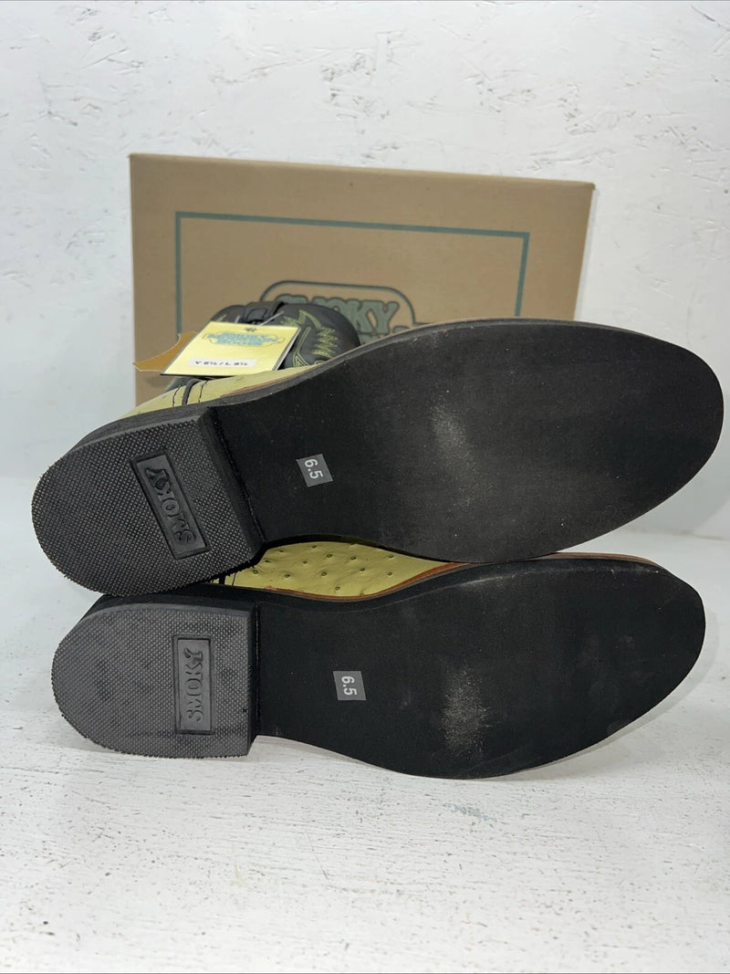 New Women’s Smoky Mountain Green Cowboy Boots. 3027Y 6.5 6 1/2. 19-41