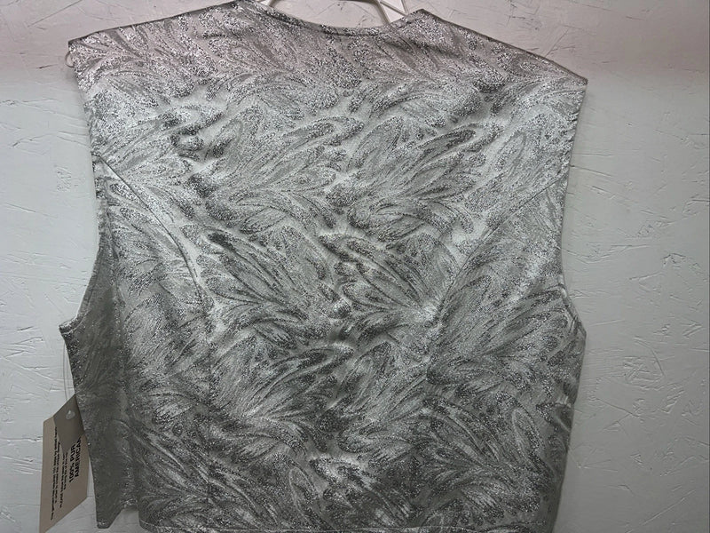New Women’s 1849 Authentic Ranchwear White Show Vest XXXL WW-45