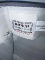 New Vintage Gray Ranch Polyester Pants #P1023 SS-10