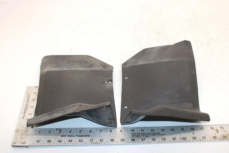 1997 Kawasaki Bayou 220 Oem Rear Mud Flap Set 35019-1253 35019-1254 AK21