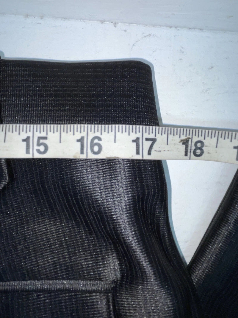 New Vintage Black Circle S Polyester Pants #CP5091 SS-14