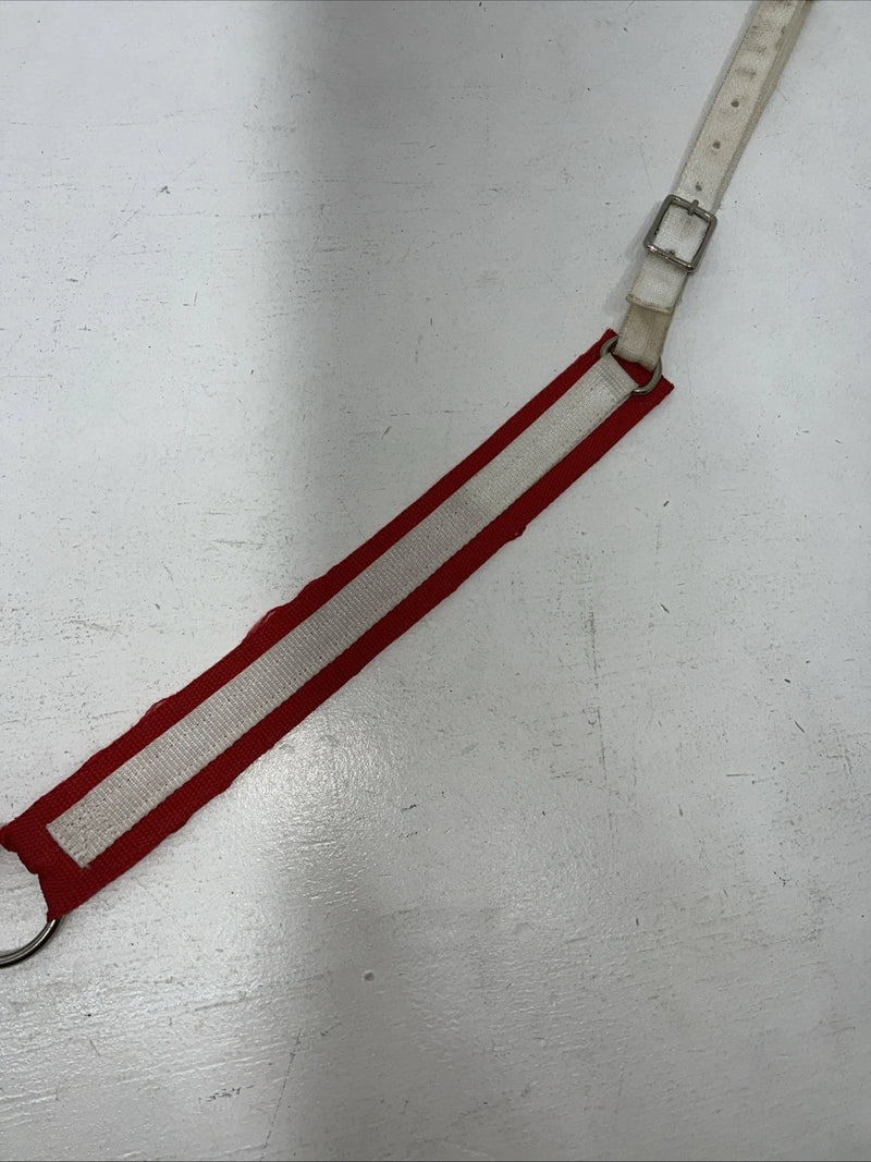 New Red Pre-ride Check List Nylon Western Tripping Collar EE-12