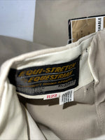 New Women’s Tan Equestrian Equi-stretch English Pants. 23 R #C522 A-142