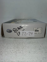 New Youth Black Lace Up Old West Cowboy Boots. 5110 3. 22-24