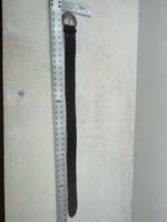 New Black Genuine Leather Braided 38” Belt #8840/01 Z-108