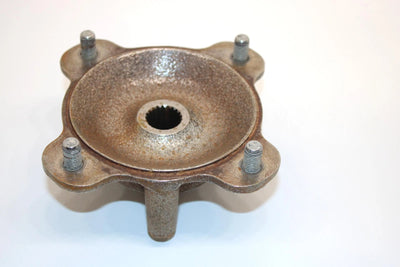 00 Kawasaki Prairie 300 Kvf300b2 Oem Front Wheel Hub (With Studs) 49030-1119 AK0