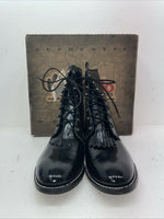 New Men’s Black Lace Up Laredo Cowboy Boots. 1220 13 E E. 8-49