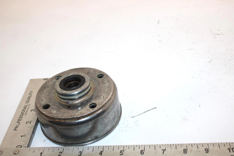 87 Yamaha Champ100Yfm100t Oem Front Brake Drum hub/ No Studs 2FJ-25111-00-00 AY4