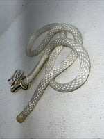 New Tough 1 White 4” Poly Draft Lead Rope #51-3010 M-508