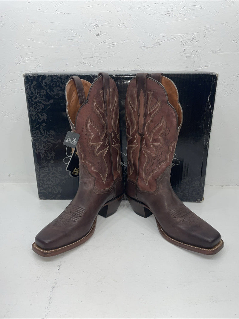 New Women’s Brown Dan Post Cowboy Boots. 3693 7 M. 1-133