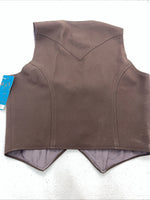 New Women’s Brown Dickson-Jenkins Vest 8/30 #7053 WW-22