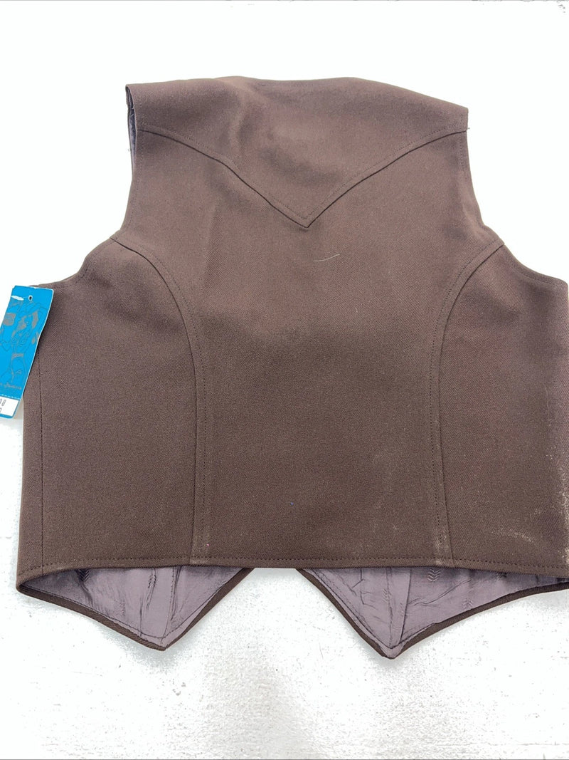 New Women’s Brown Dickson-Jenkins Vest 8/30 #7053 WW-22