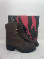 New Men’s Brown Lace Up Dingo Cowboy Boots. 02307 10 M. 7-66