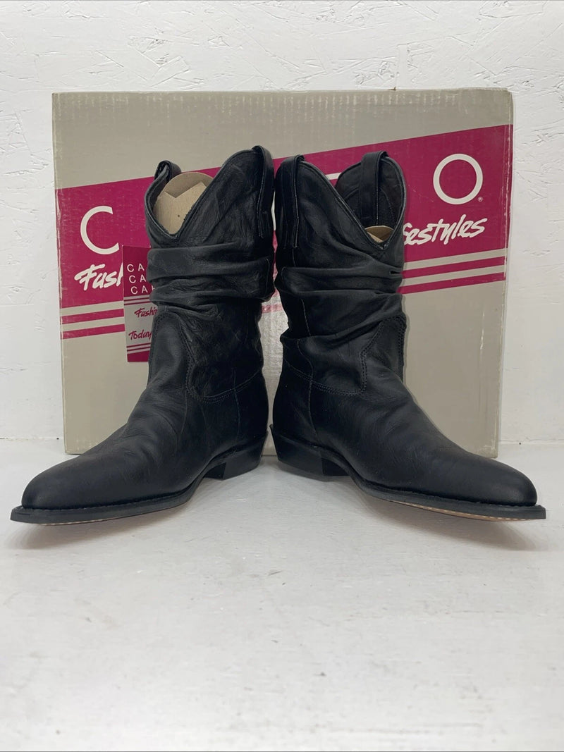 New Women’s Black Capezio Cowboy Boots. L 630 8 M. 16-70 