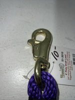 New Tough 1 Purple 4” Poly Draft Lead Rope #51-3010 M-511