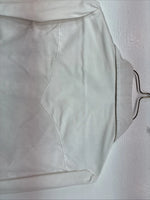New Women’s H Bar C White Designed Long Sleeve Pearl Snap Size 30 MM-53