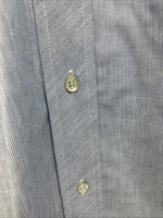 New Men’s Circle A Blue White Long Sleeve Button Up 15 X 34 Medium T-69