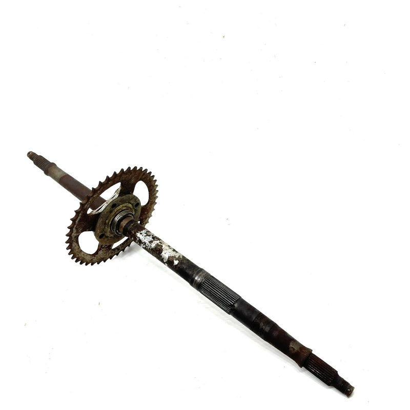 1987 Honda FourTrax 200 TRX200SX 2x4 OEM Rear Axle W/Sprocket 42310-HB3-770 AH91