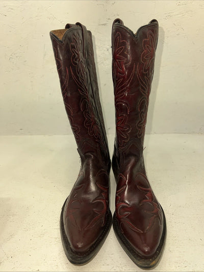 New Women’s Red Texas Brand Cowboy Boots. 43  6 N. 19-48