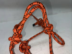 New Tough 1 Orange Poly Rope Halter #50-1000 G-512