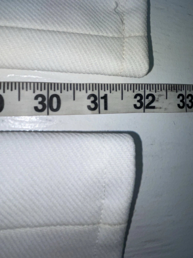New Vintage White Lee Polyester Pants #261201 ZZ-30
